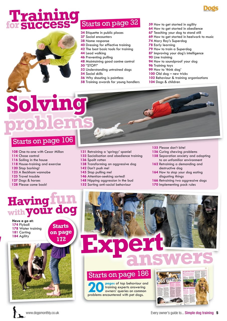 Dogs Monthly Preview Pages