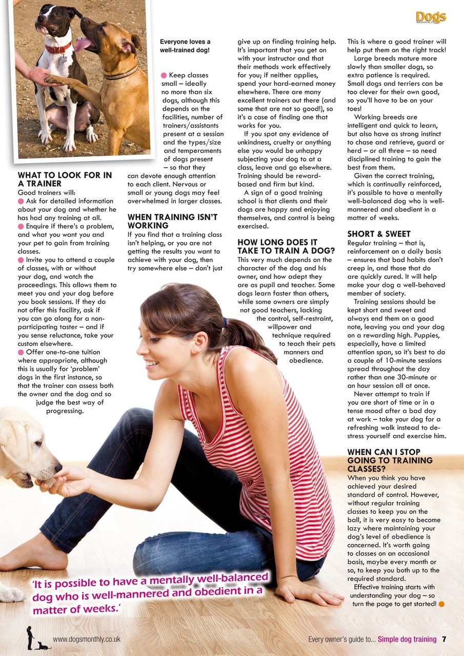 Dogs Monthly Preview Pages