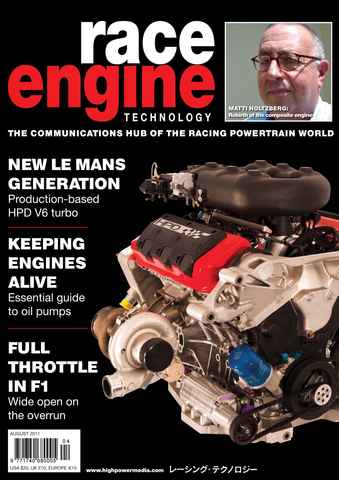 Race Engine Technology issue 56 August 2011