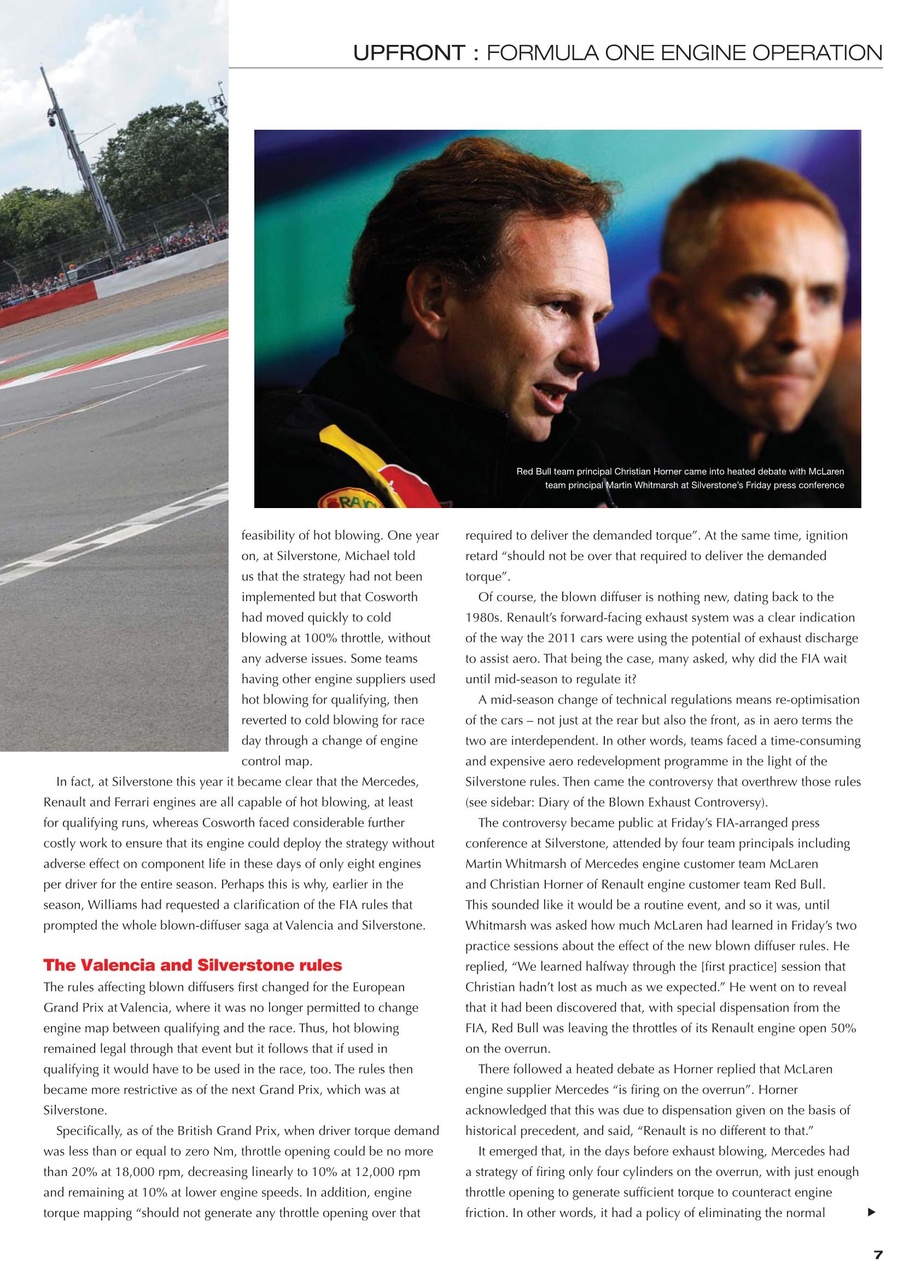 Race Engine Technology Preview Pages