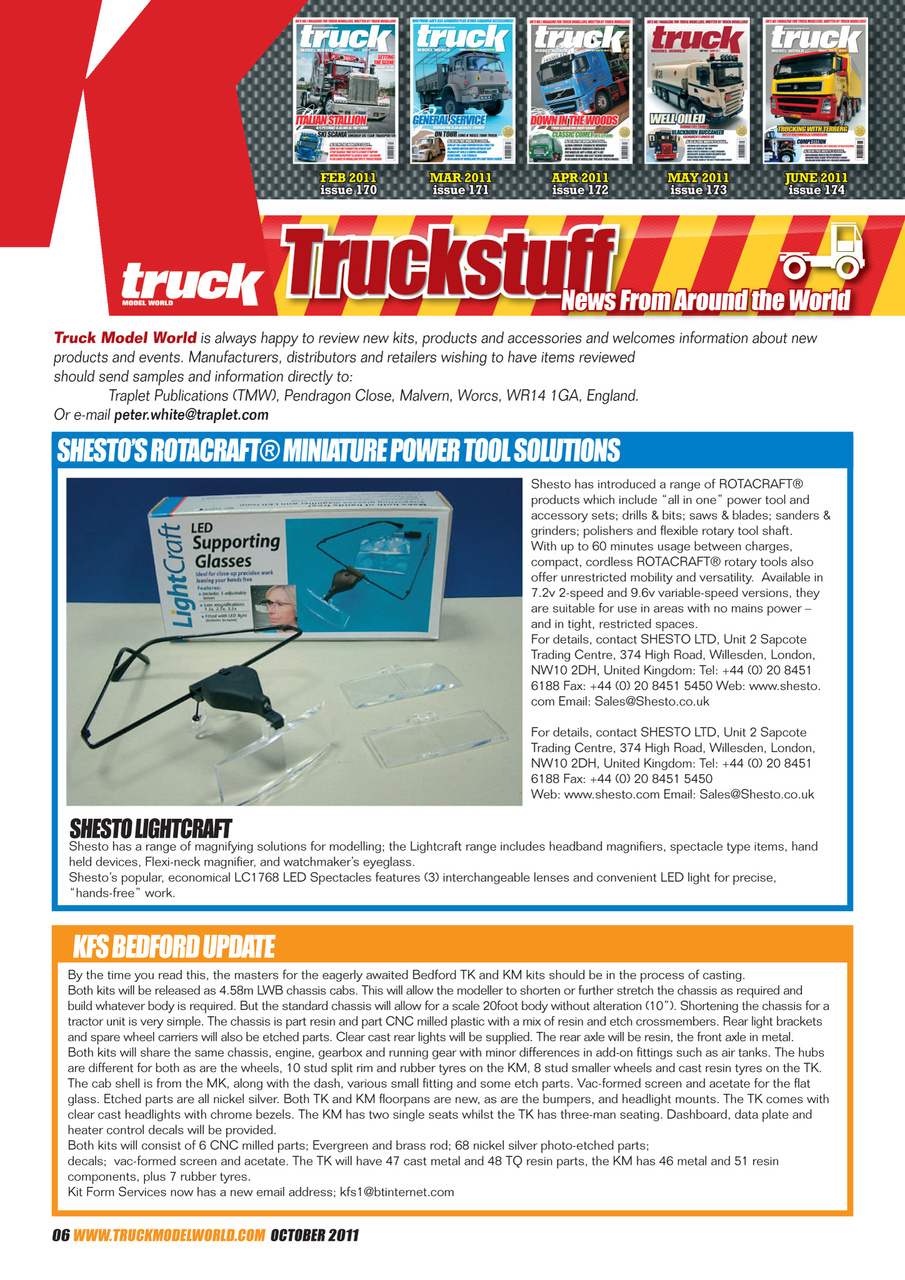 Model Car Truck Motorcycles World Preview Pages