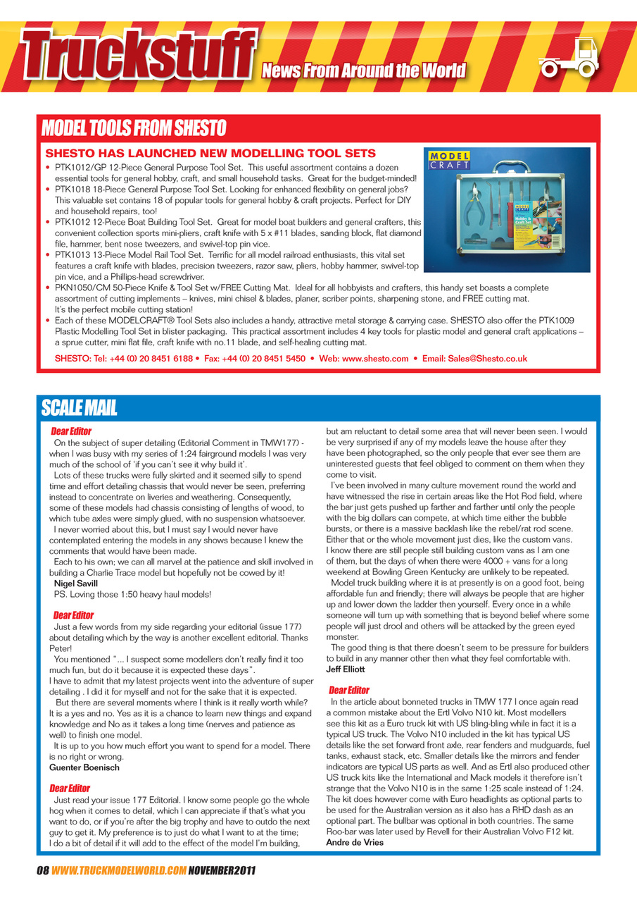 Model Car Truck Motorcycles World Preview Pages