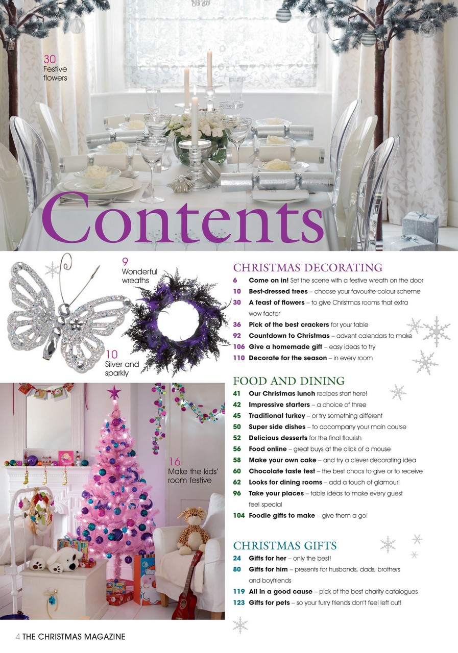 The Christmas Magazine Preview Pages