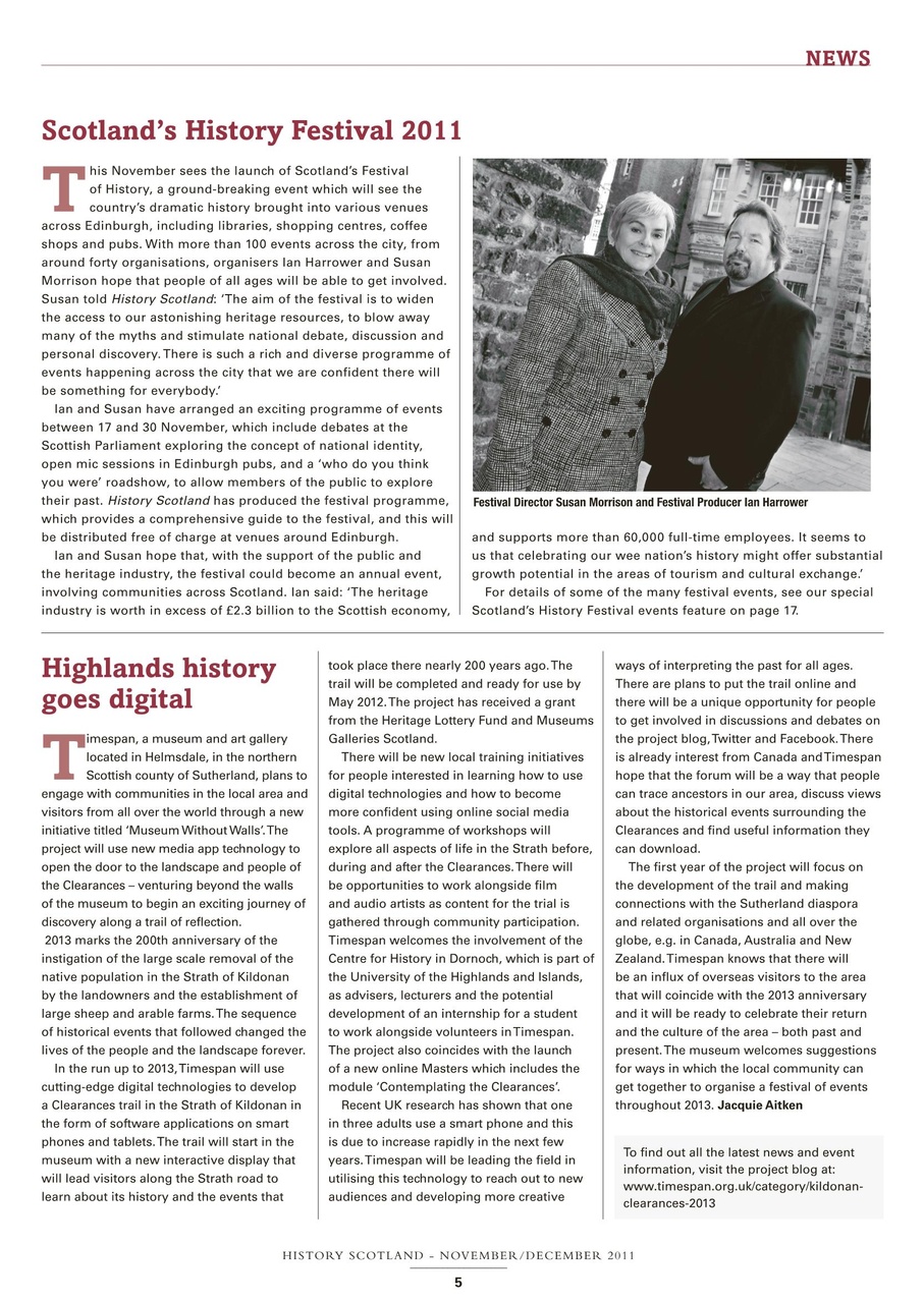 History Scotland Preview Pages