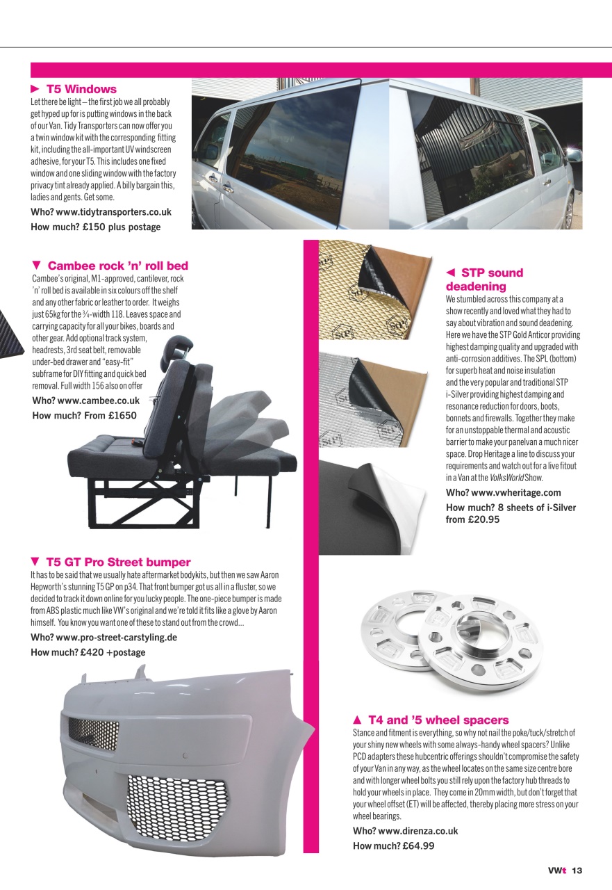 VWt Magazine Preview Pages