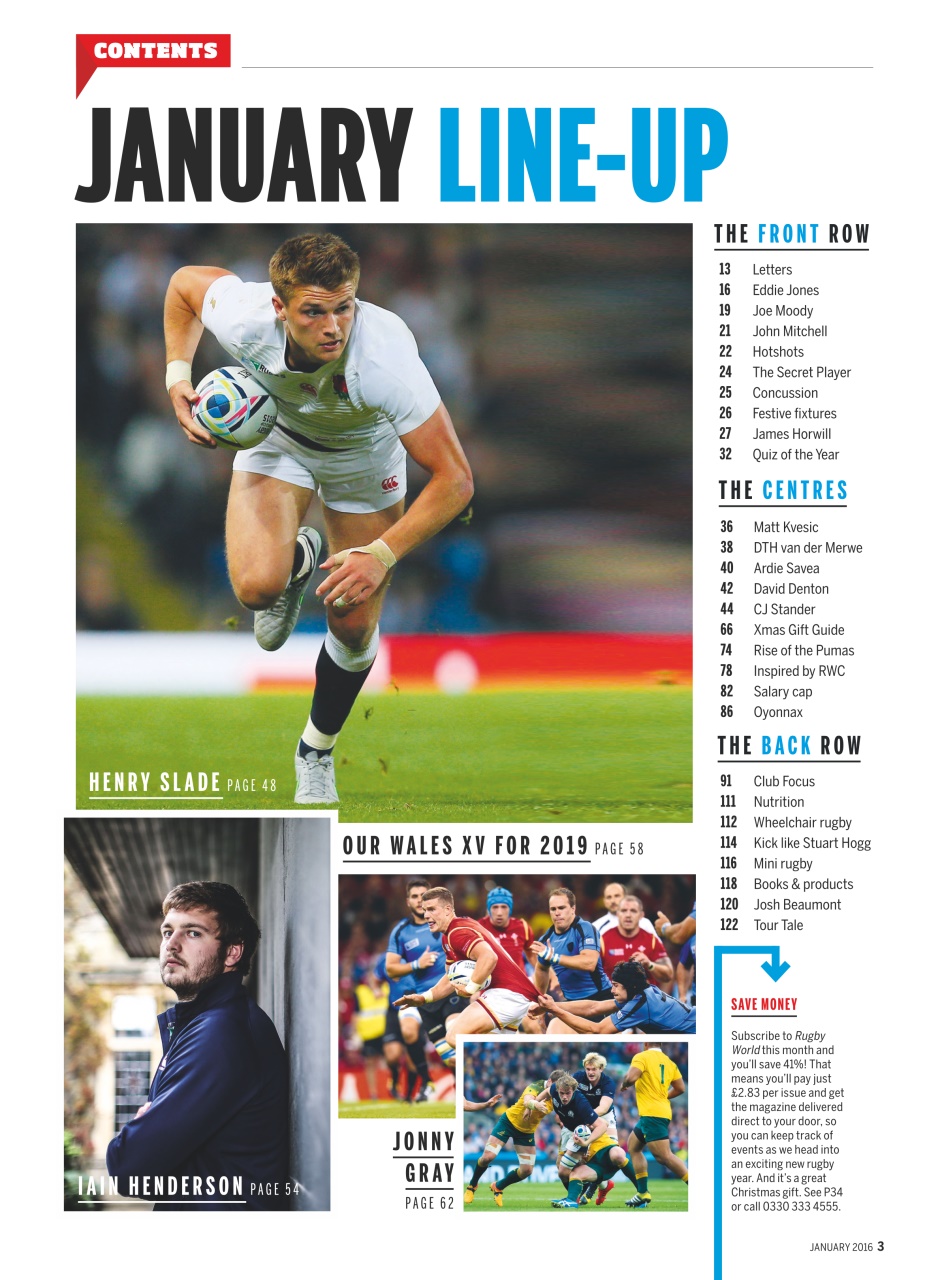 Rugby World Preview Pages