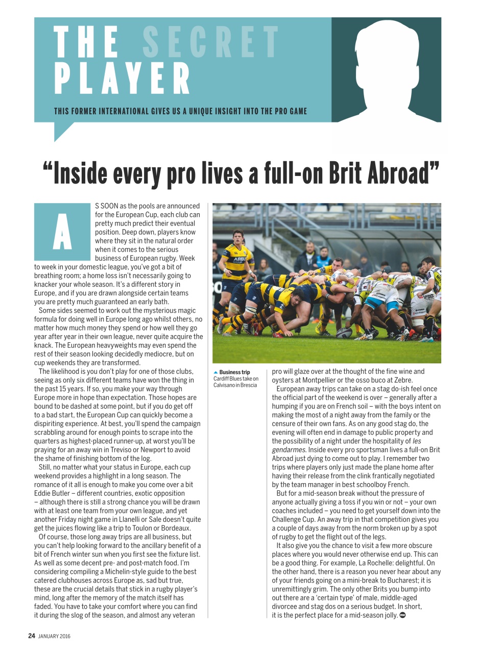 Rugby World Preview Pages