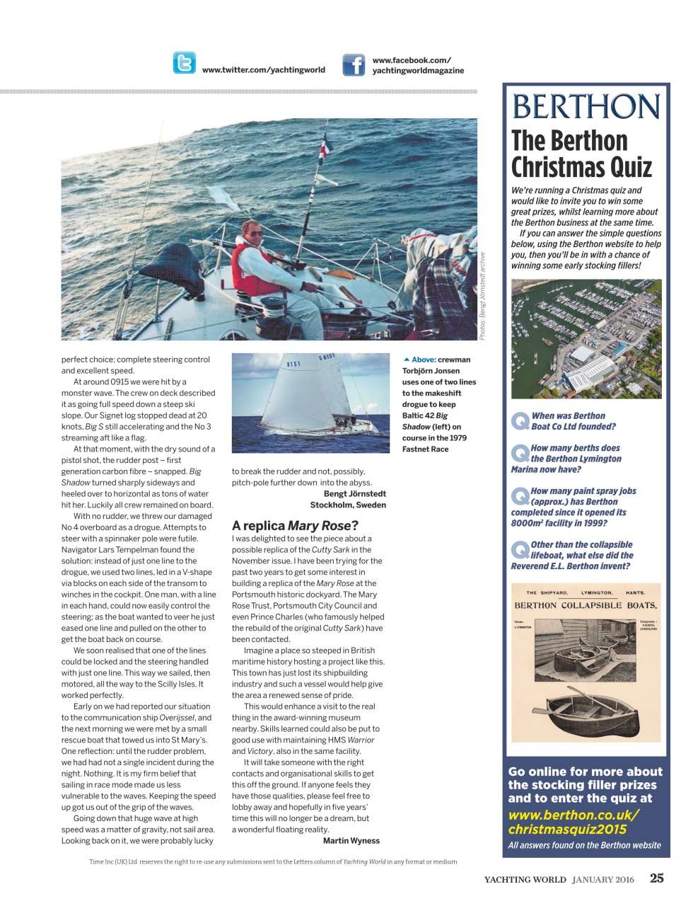 Yachting World Preview Pages