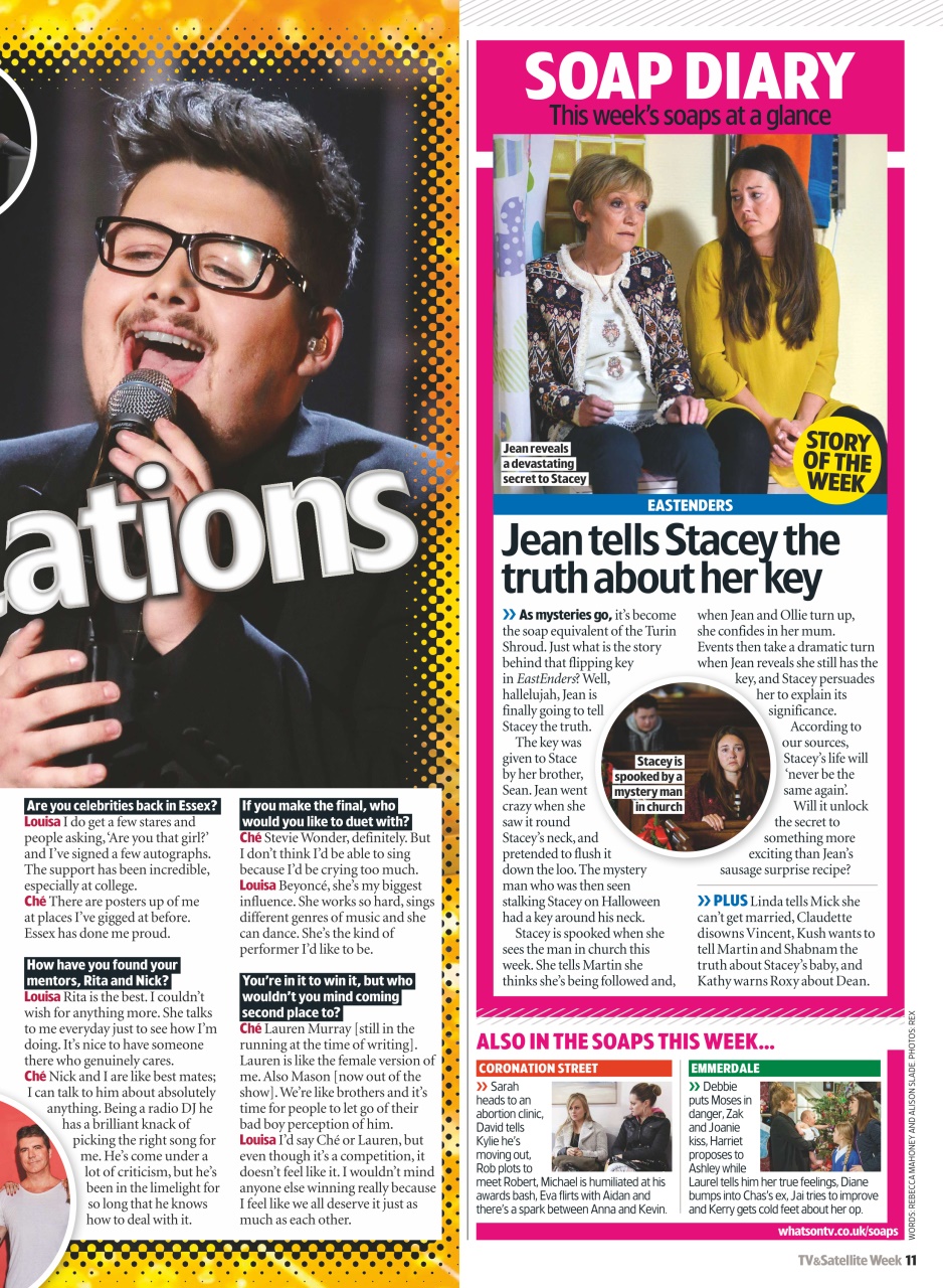 TV & Satellite Week Preview Pages