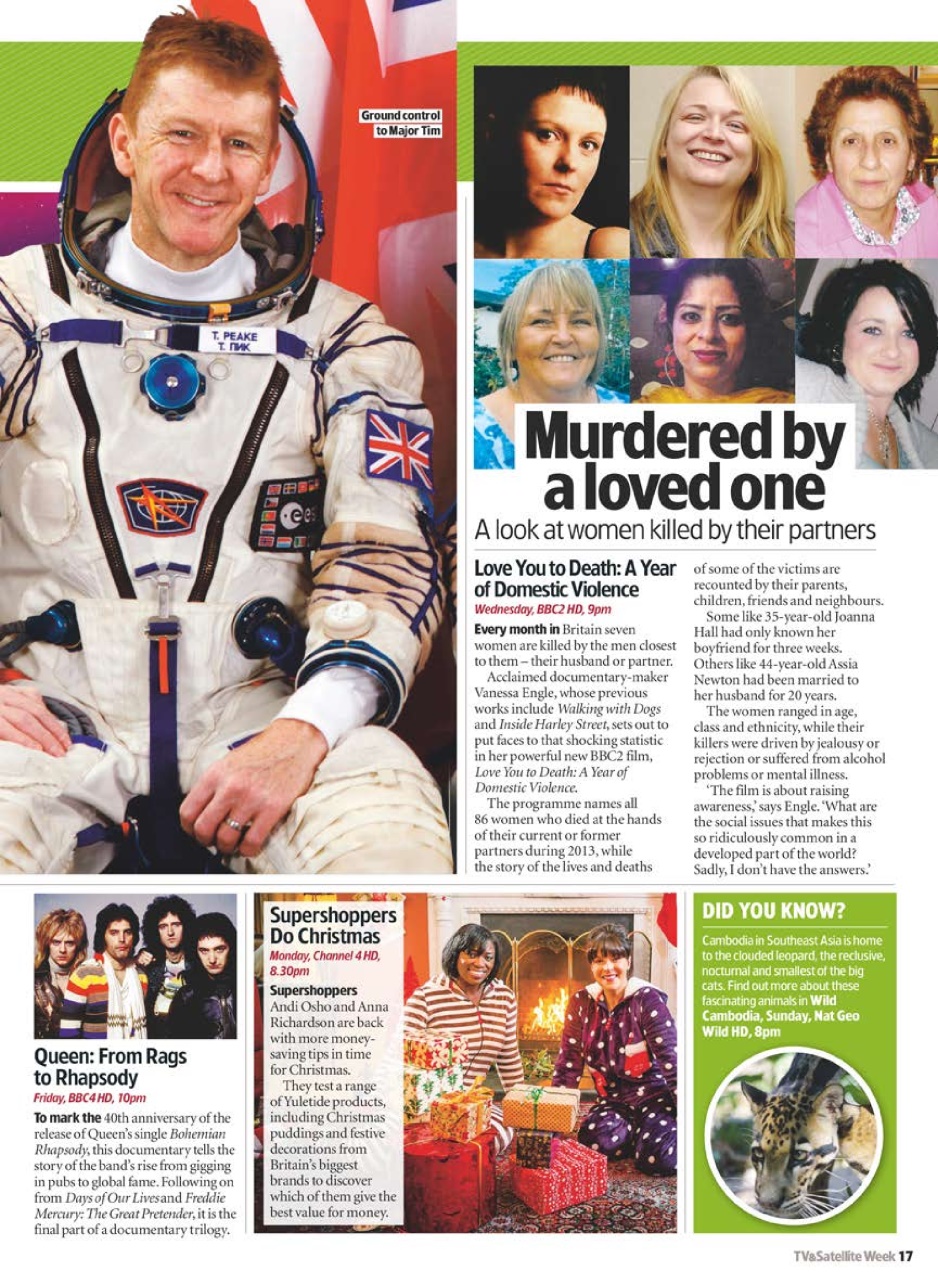 TV & Satellite Week Preview Pages