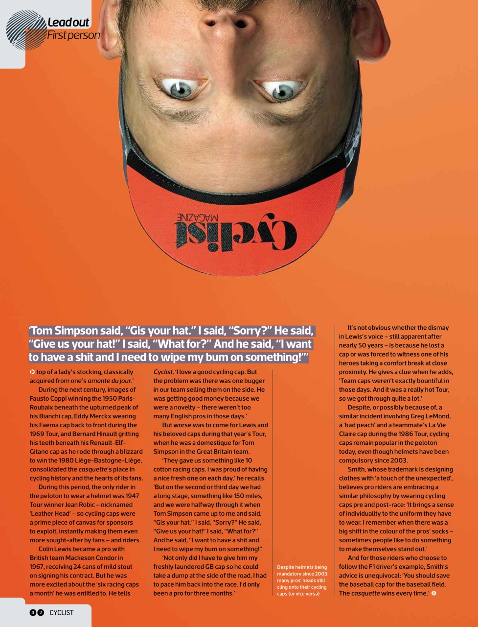 Cyclist Preview Pages