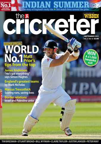 The Cricketer Magazine issue September 2011