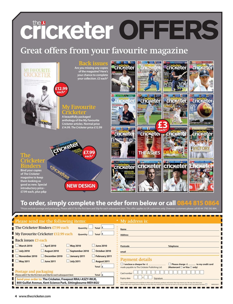 The Cricketer Magazine Preview Pages
