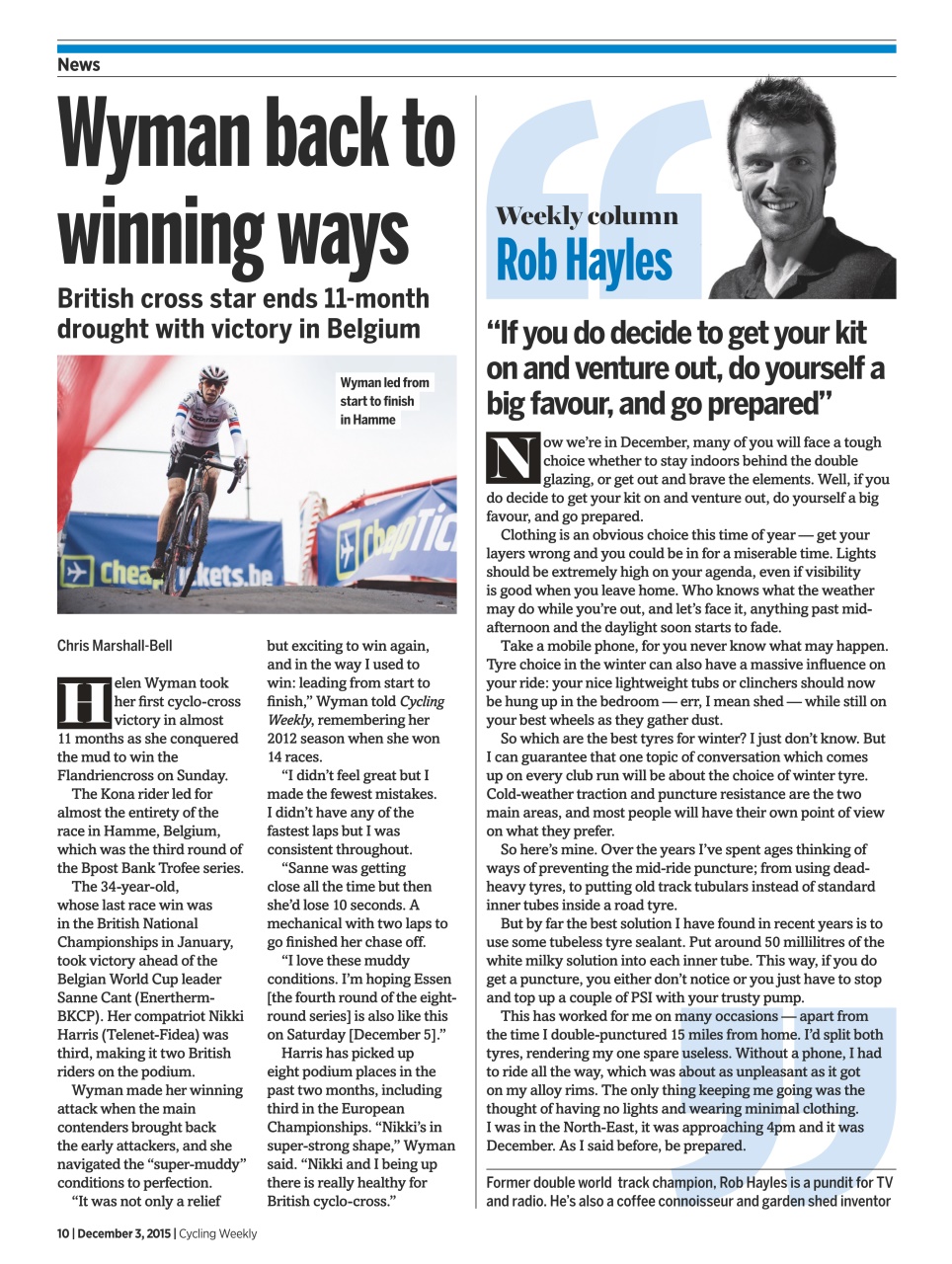 Cycling Weekly Preview Pages