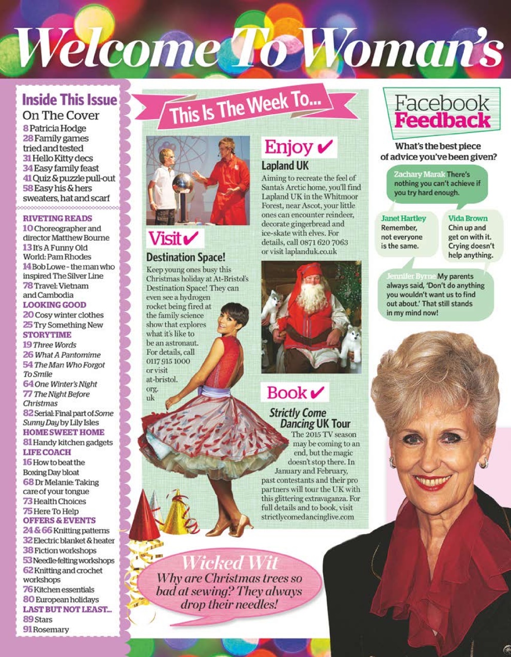 Woman's Weekly Preview Pages