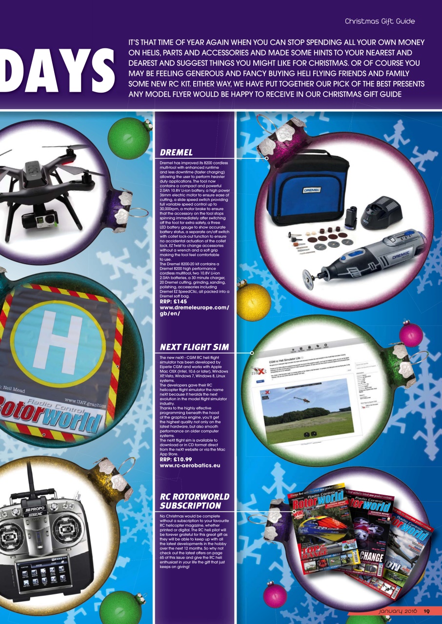 Radio Control Rotor World Preview Pages