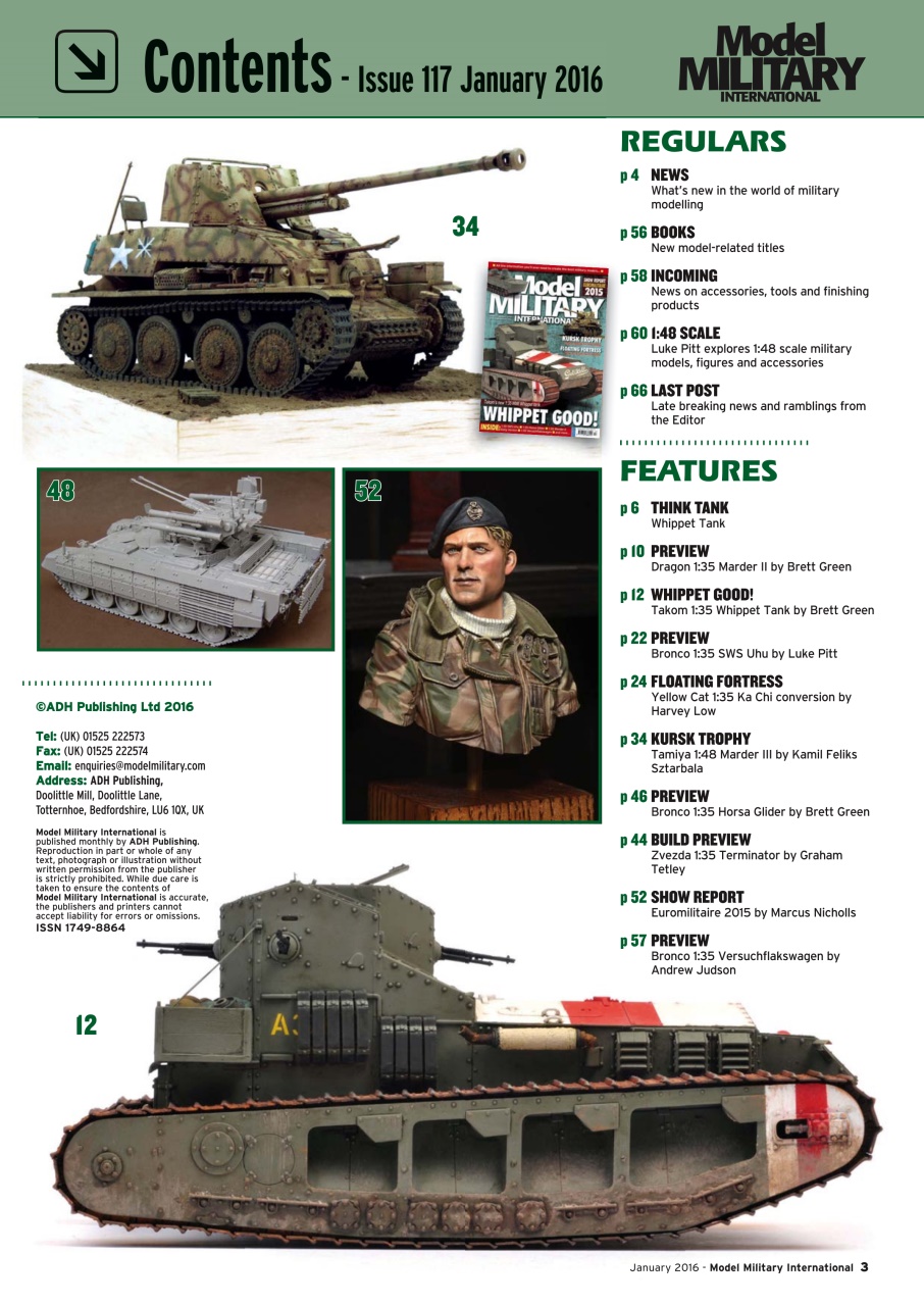 Model Military International Preview Pages