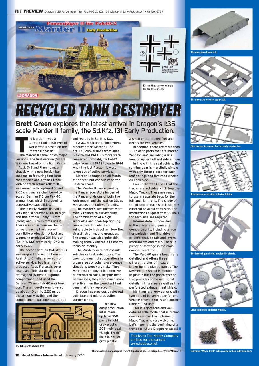 Model Military International Preview Pages