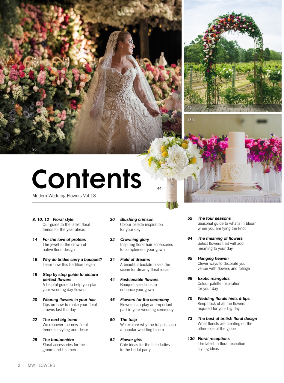 Modern Wedding Preview Pages