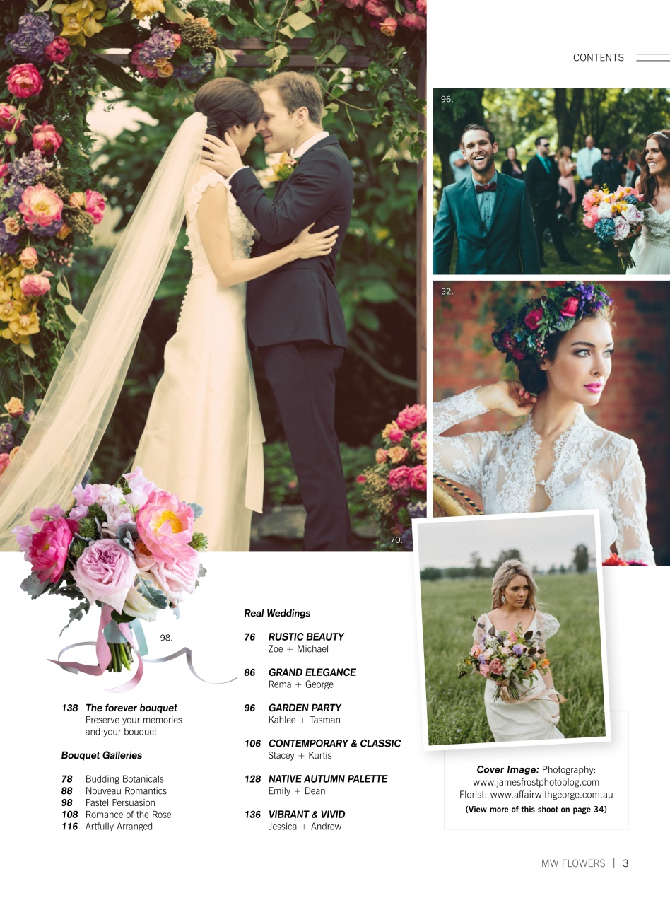 Modern Wedding Preview Pages