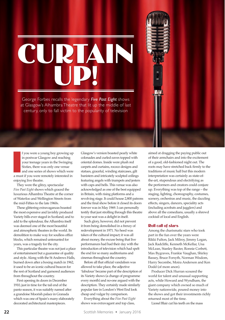 Scottish Memories Preview Pages