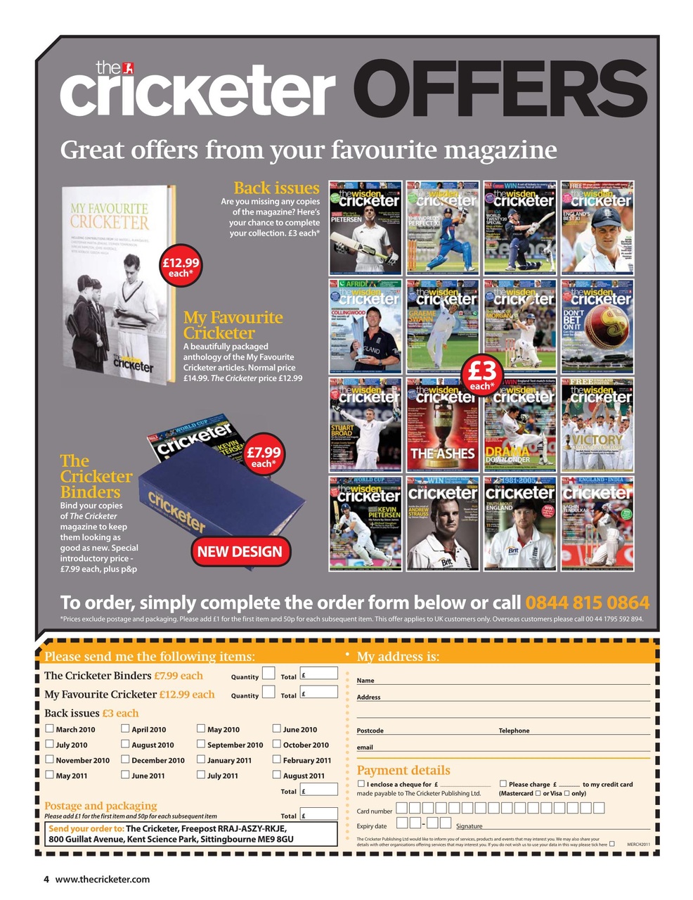 The Cricketer Magazine Preview Pages