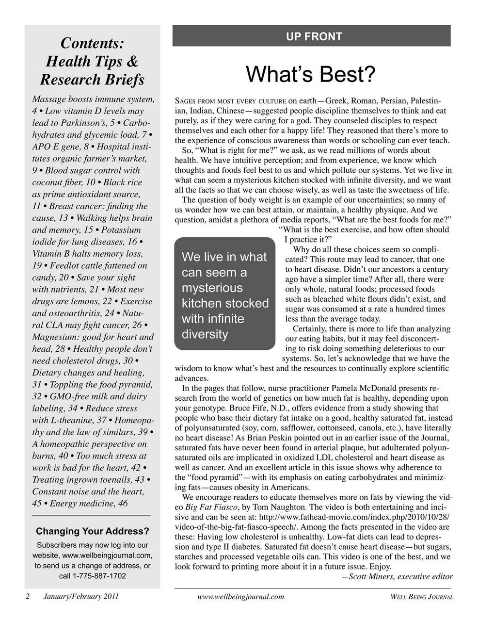 Well Being Journal Preview Pages