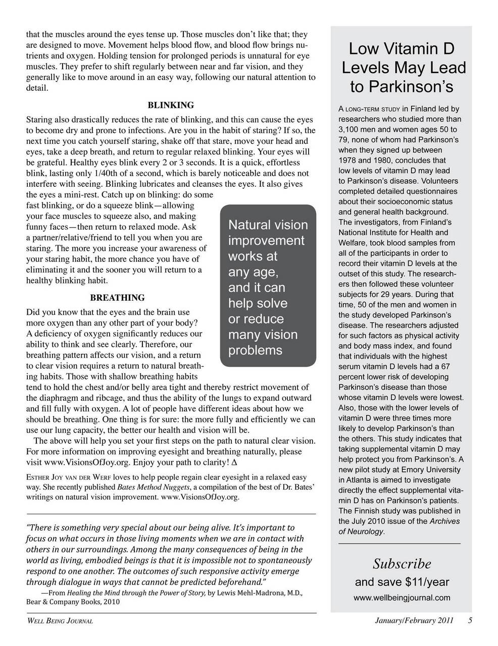 Well Being Journal Preview Pages