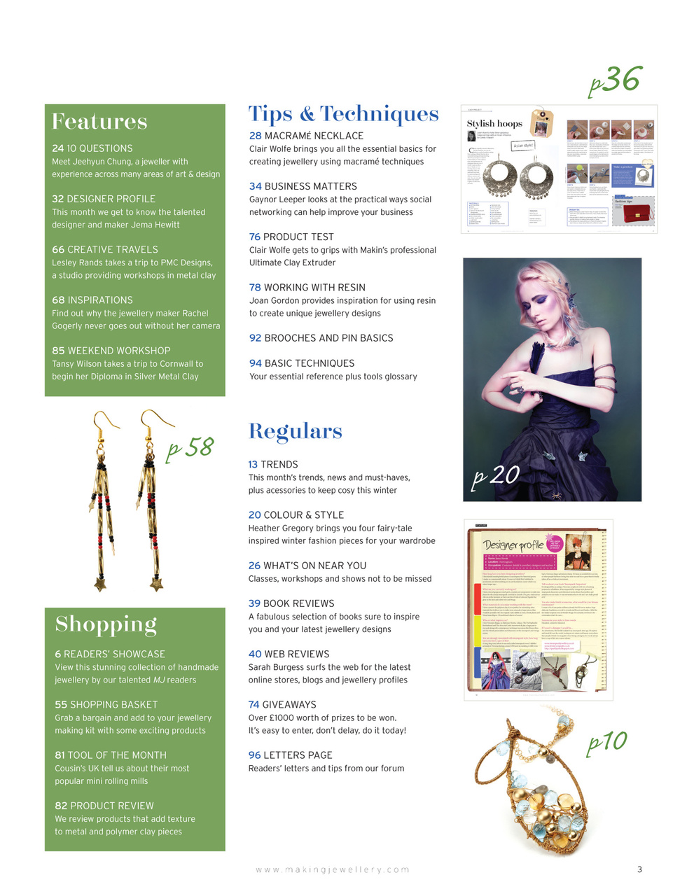 Making Jewellery Preview Pages