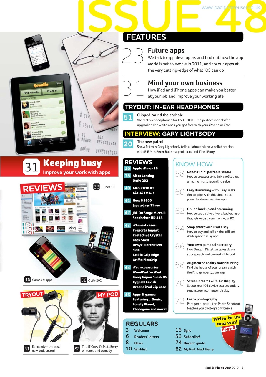 iPad and iPhone User Preview Pages