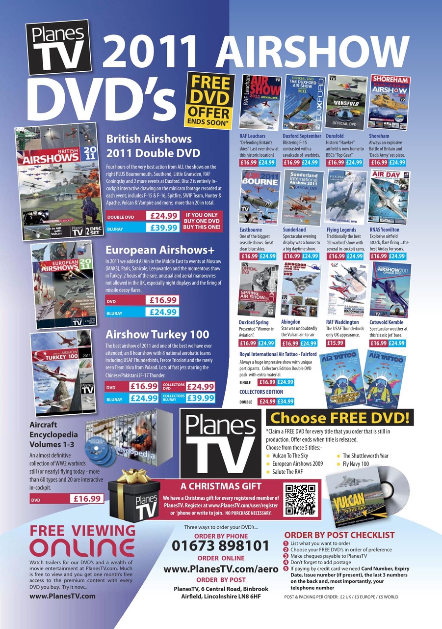 Aeroplane Preview Pages