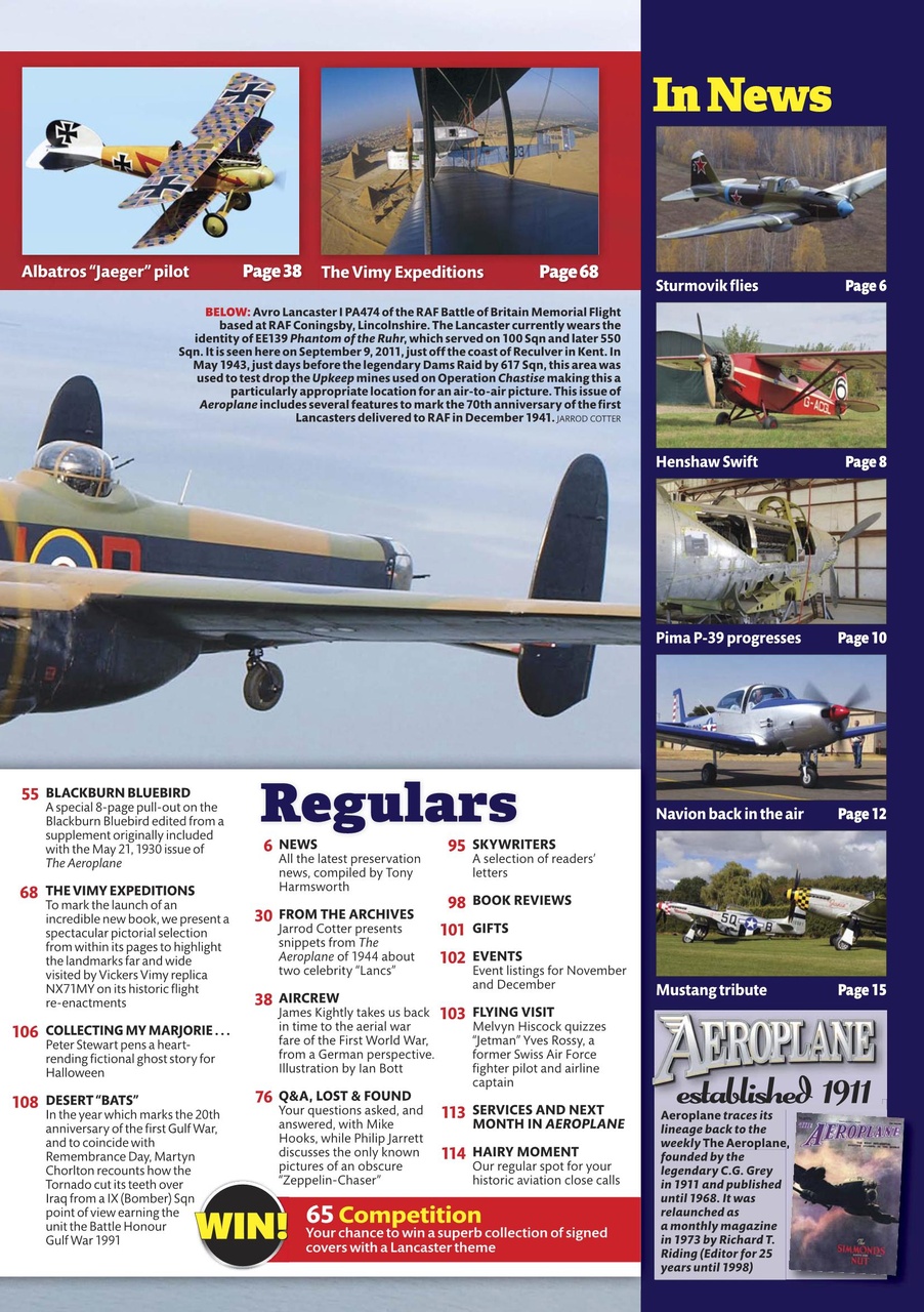 Aeroplane Preview Pages