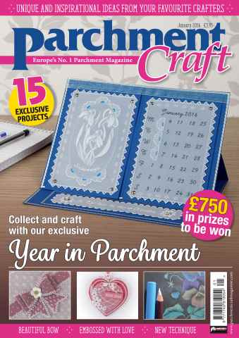 Parchment Craft issue January 2016