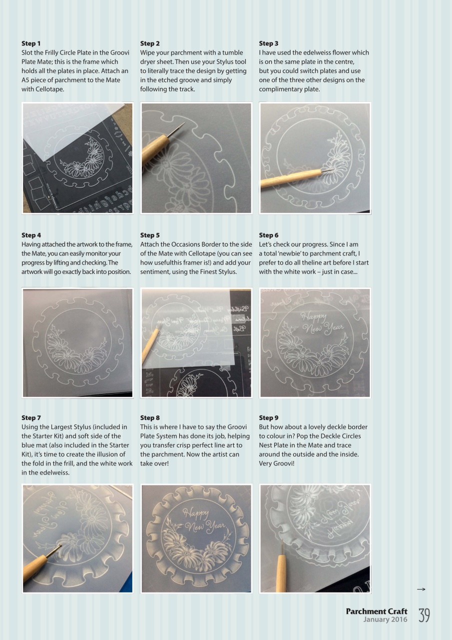 Parchment Craft Preview Pages