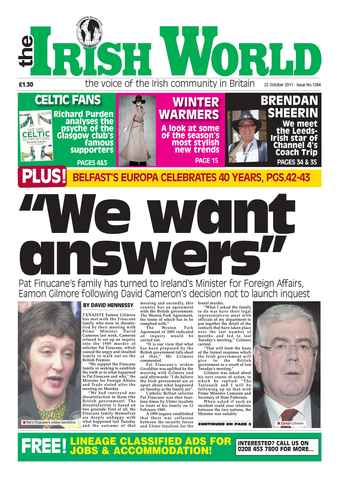 Irish World issue 22 October 2011