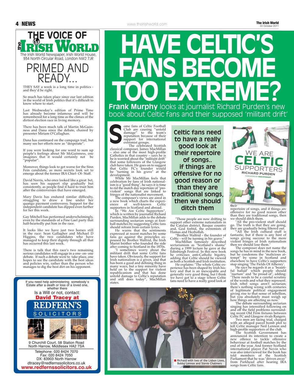 Irish World Preview Pages