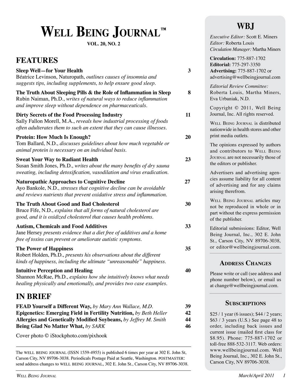 Well Being Journal Preview Pages