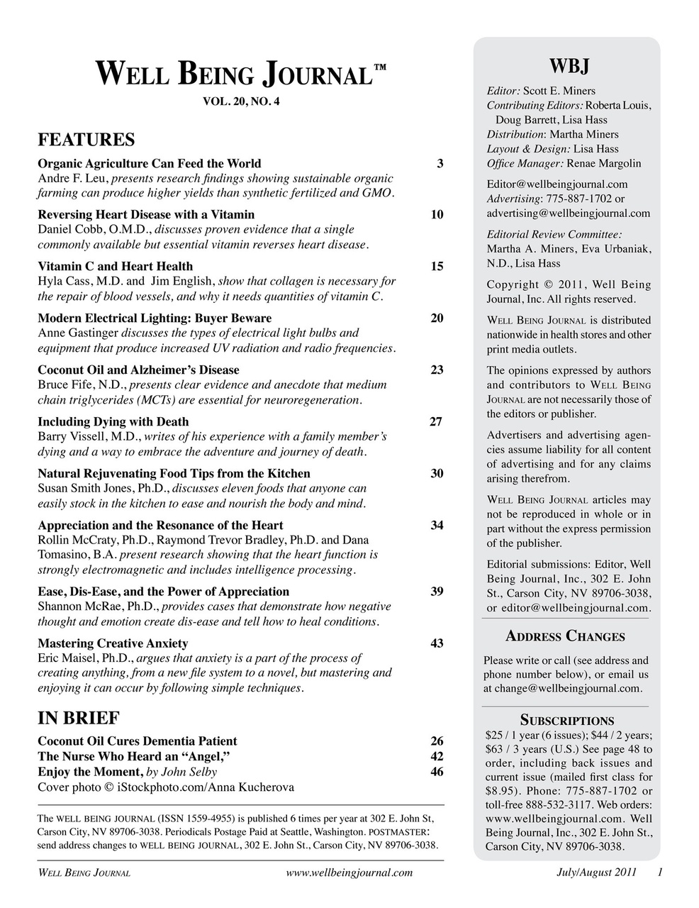 Well Being Journal Preview Pages