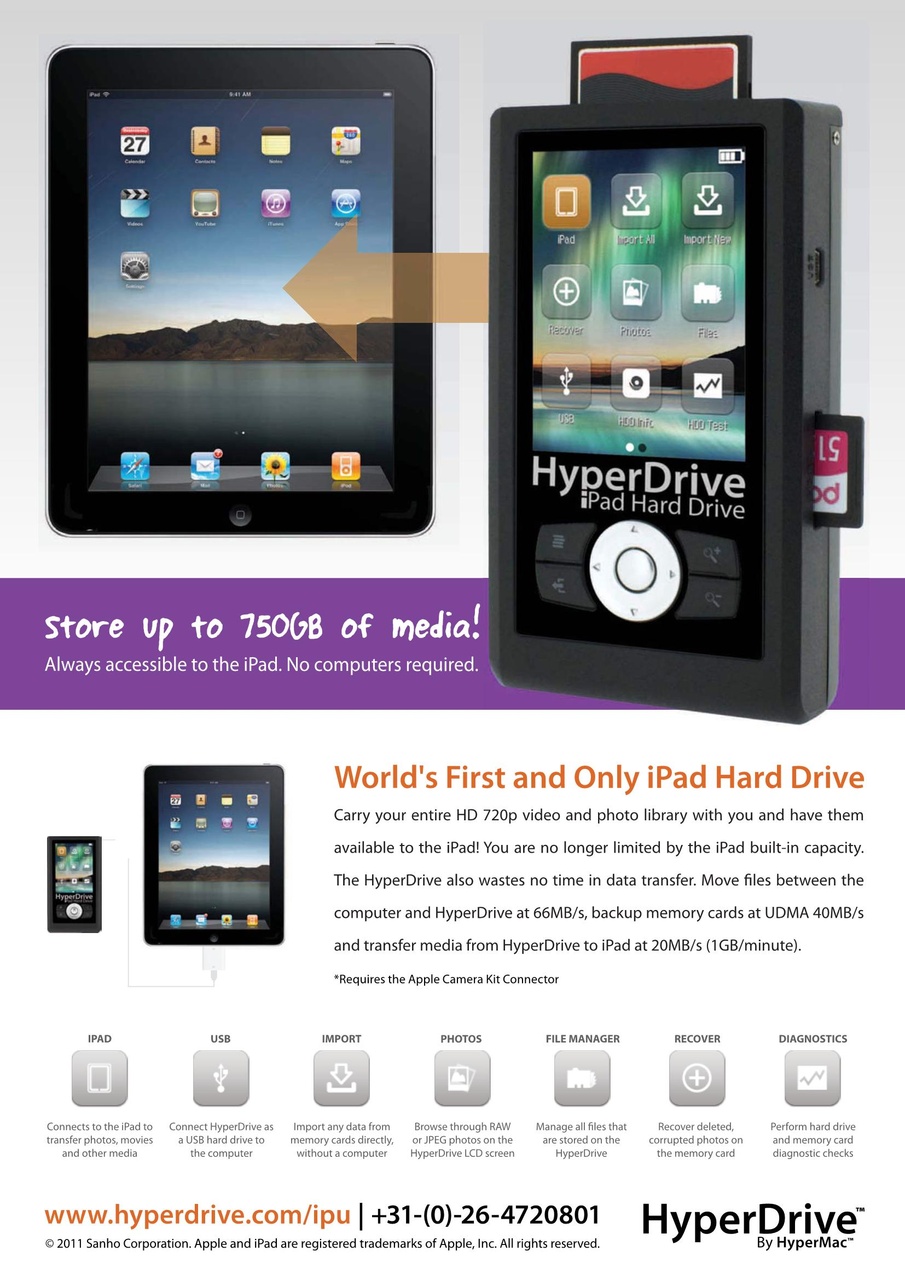 iPad and iPhone User Preview Pages