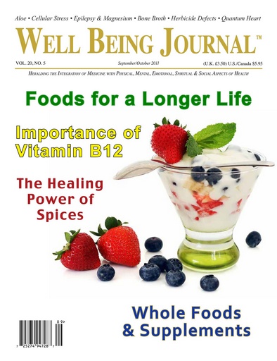 Well Being Journal issue September October 2011