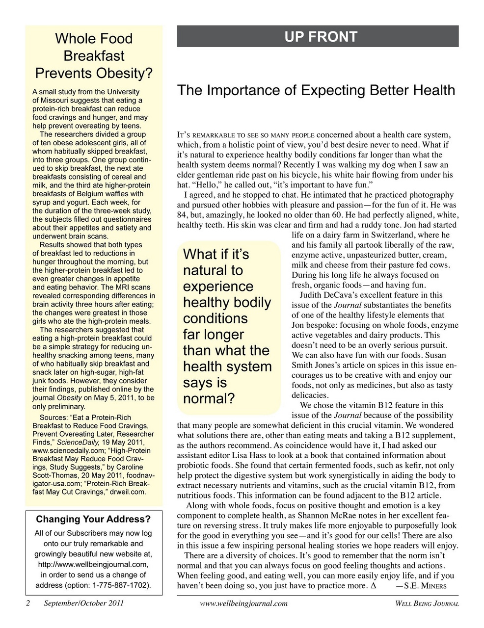 Well Being Journal Preview Pages