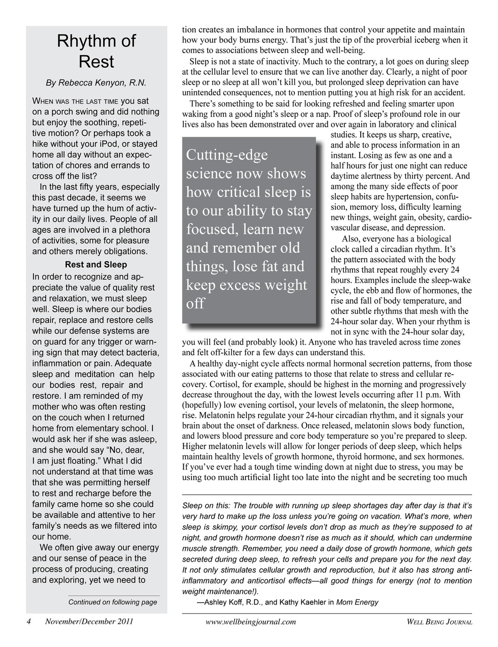 Well Being Journal Preview Pages