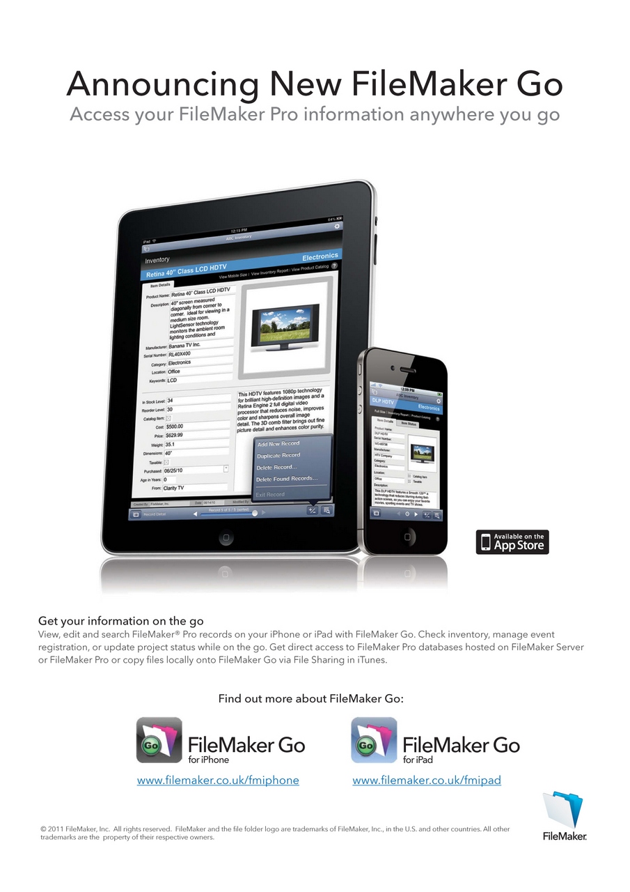 iPad and iPhone User Preview Pages