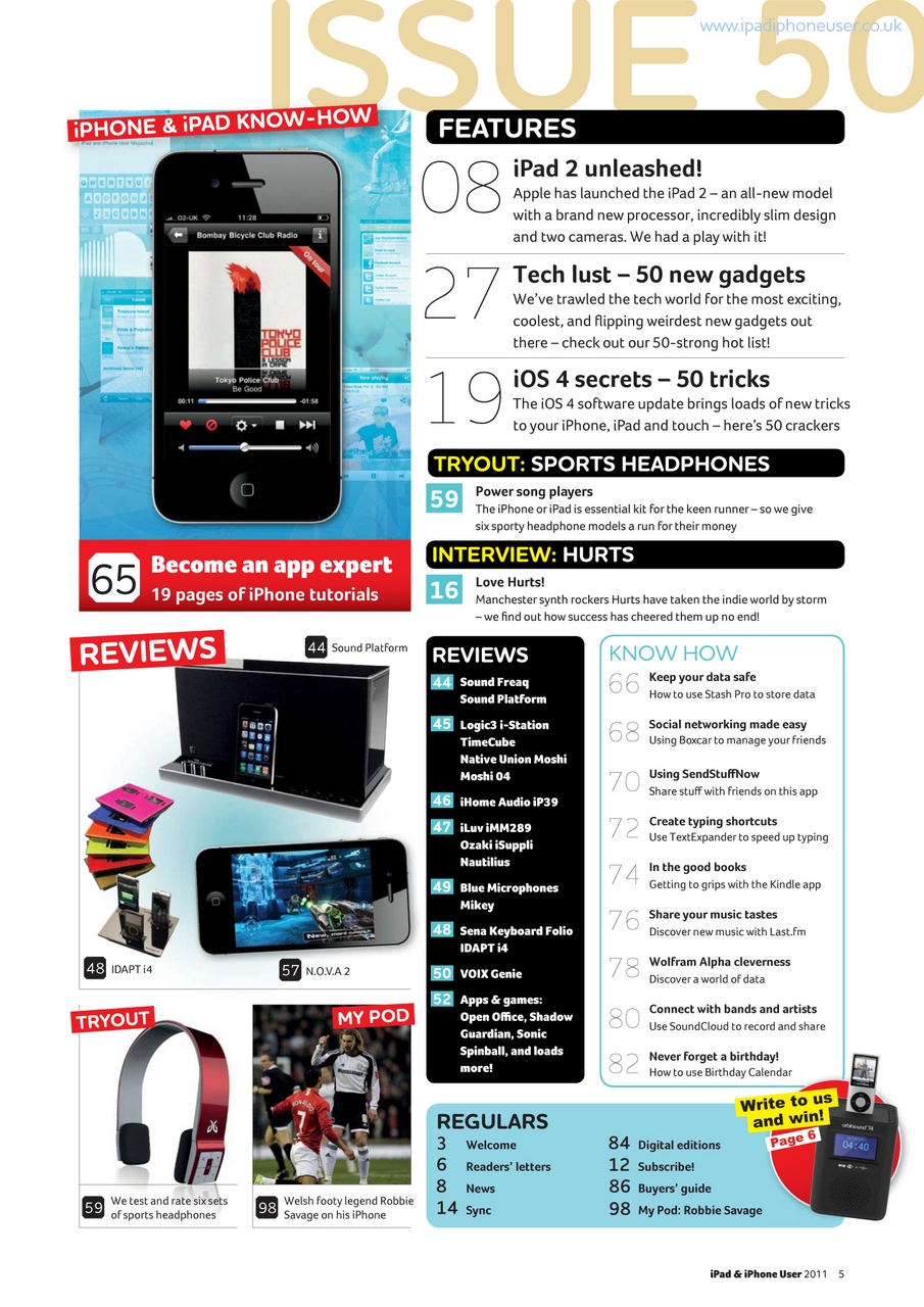 iPad and iPhone User Preview Pages