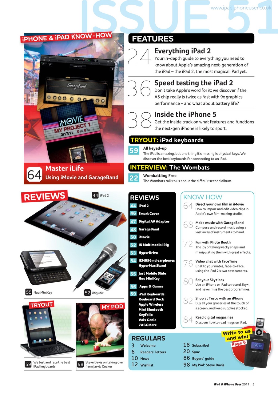 iPad and iPhone User Preview Pages