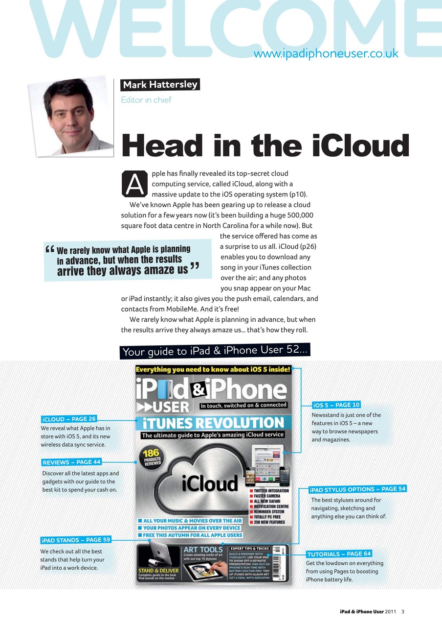 iPad and iPhone User Preview Pages