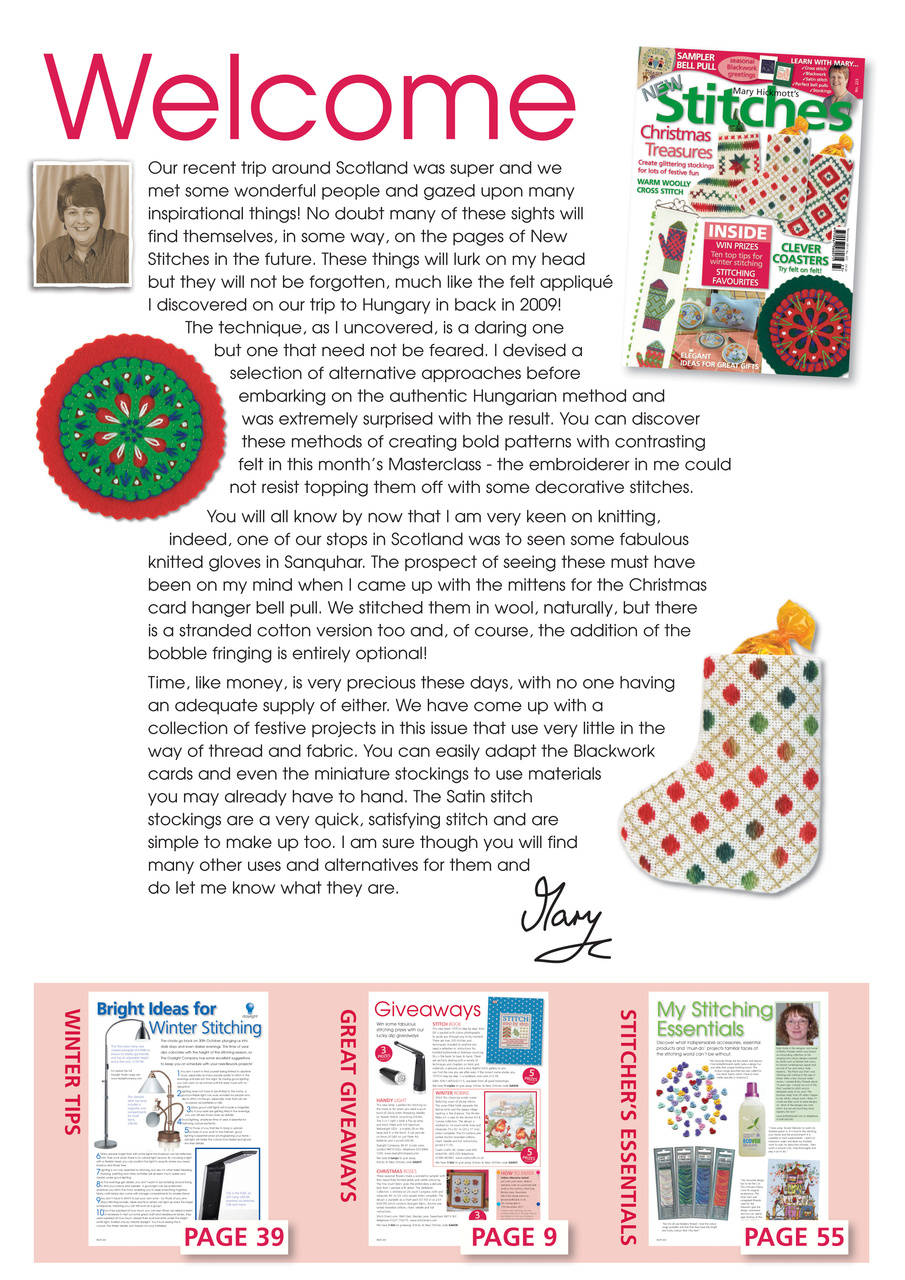 New Stitches Preview Pages