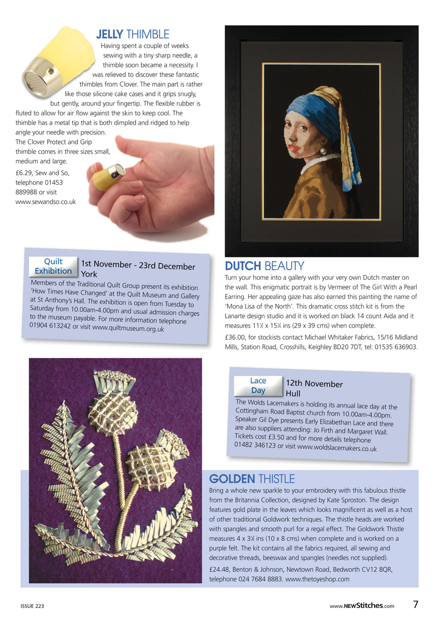 New Stitches Preview Pages