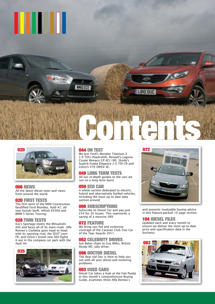 Diesel&EcoCar Magazine Preview Pages
