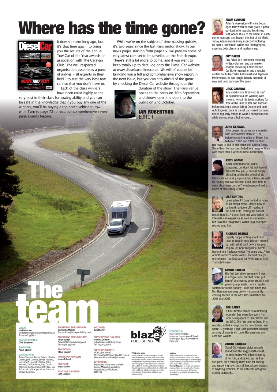 Diesel&EcoCar Magazine Preview Pages